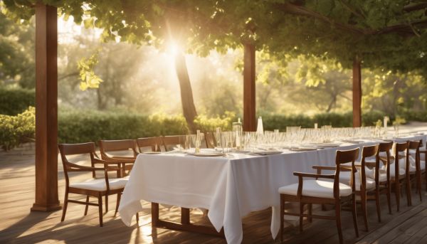 Un délice sous les arbres au Cailloux restaurant