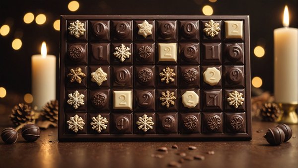 Calendrier avent chocolat : un délice quotidien pour décembre